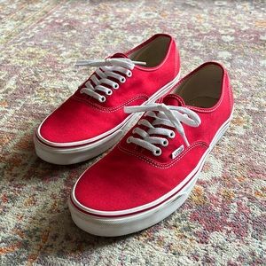 Vans Authentic Red Classics